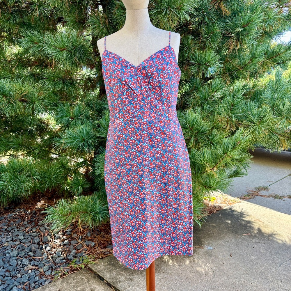 J. Crew Liberty Floral Midi Dress